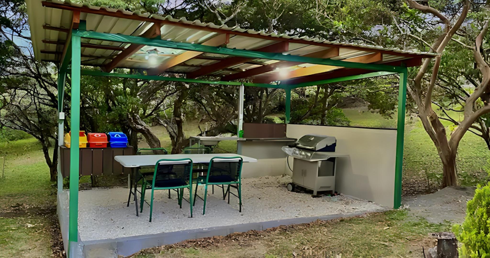 BBQ area